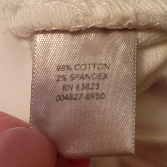 CJ Banks Signature Slimming White Ankle Jeans NWT - Picture 15 of 16